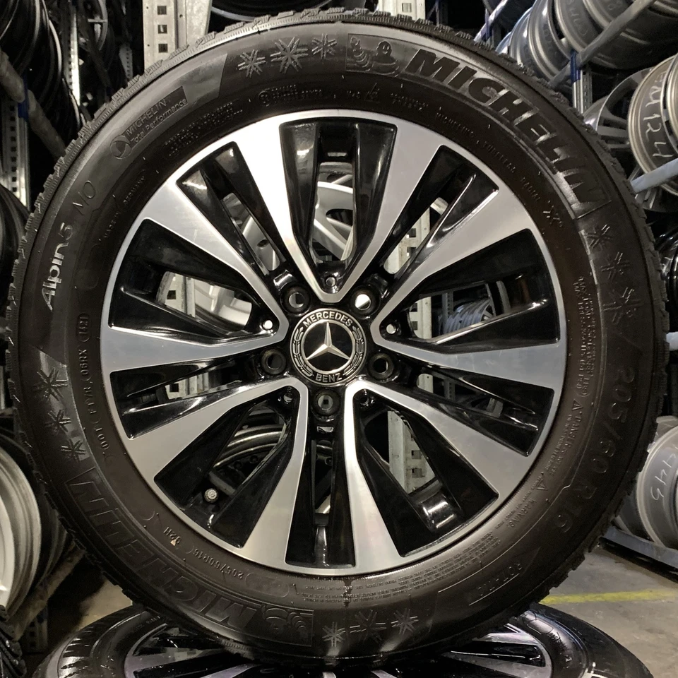 4x Original Mercedes-Benz Winterräder 205/60 R16 92H - für B-Klasse W247 A-Klass - Bild 2 von 3