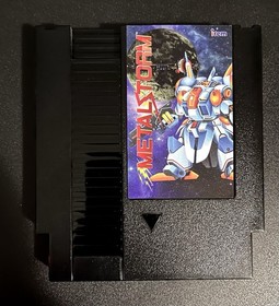 Metal Storm - Nintendo NES - 2019 - Retro-bit - CIB - Black Cartridge