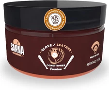 Glove Leather Conditioner - Use on Baseball Gloves, Softball Gloves, and Other L