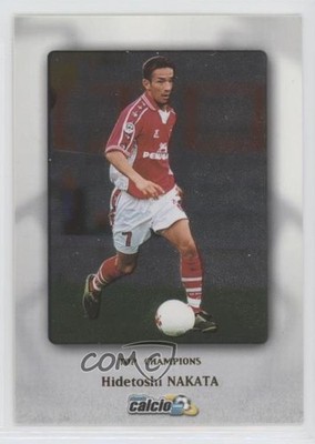 2000 DS Card Collections Planeta Calcio Top Champions Hidetoshi Nakata #330 7ez