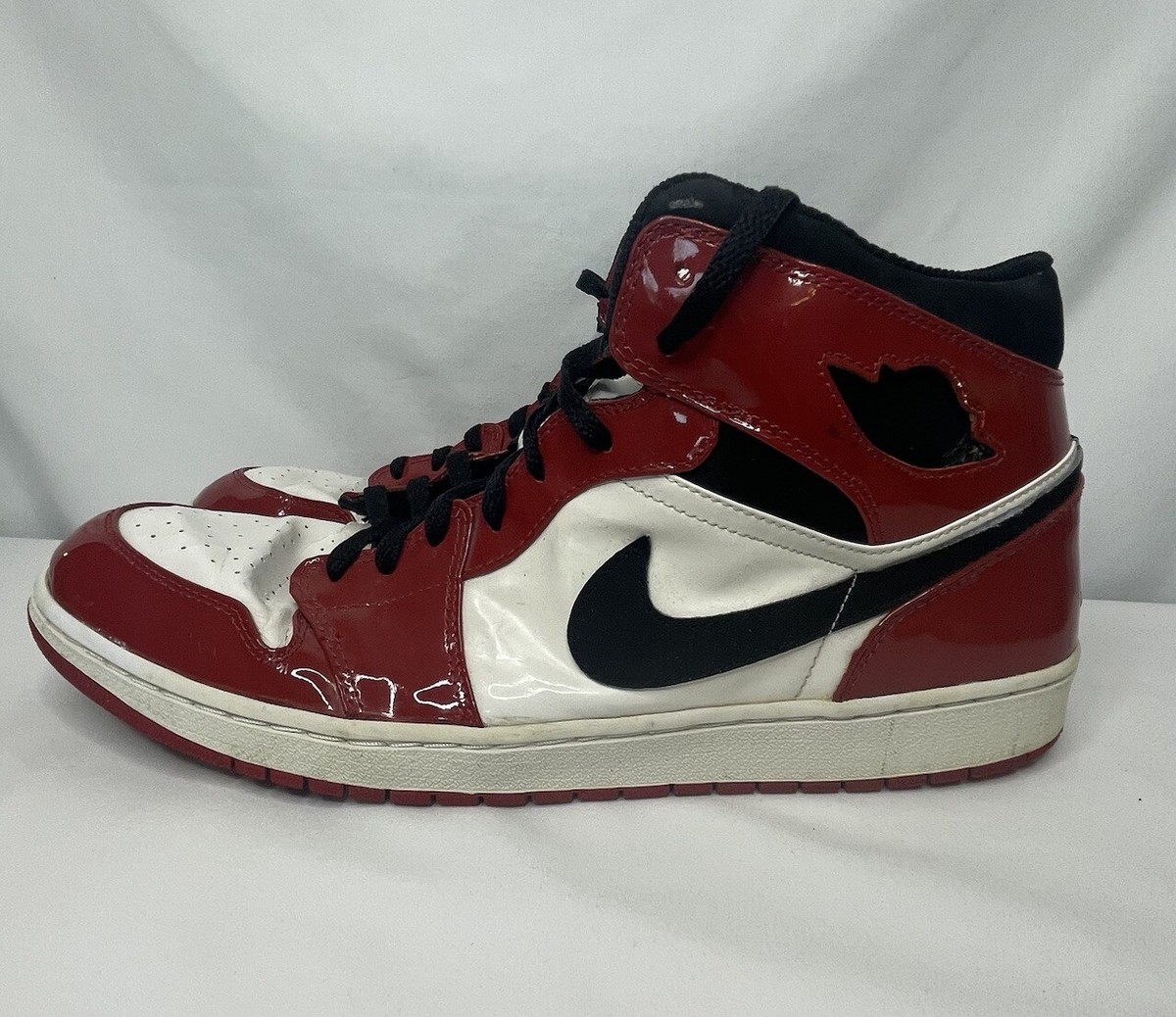 Air Jordan 1 Retro Patent Chicago Bulls 2003 136085-106 High