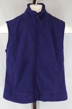 Old Navy Unisex Boys Girls Blue Zip Front Fleece Outerwear Vest Size Medium