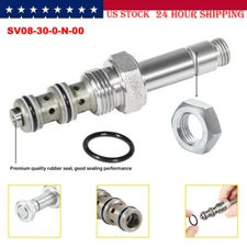 SV08-30-0-N-00 Spool Valve 3-Way 4 GPM Solenoid Hydraulic Cartridge Valve