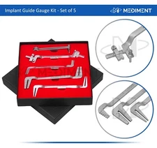 Dental Power Implant Guide Kit 5 PCs Set Extension Easy Alignment Complete Kit