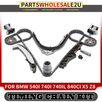 13x Engine Timing Chain Kit for BMW 540i 740i 740iL 840Ci X5 Z8 E31 E38 E39 E52