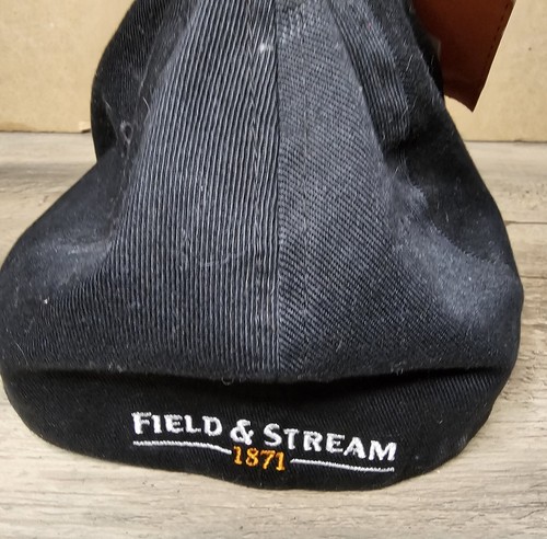 Field and Stream Black Camo Fitted Hat Size M/L New With Tags - Picture 5 of 8