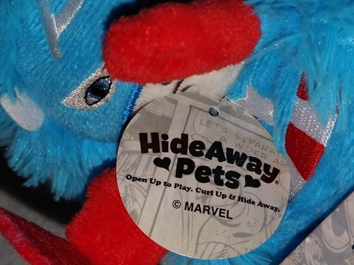 MARVEL CAPTAIN AMERICA HIDEAWAY PETS PILLOW PLUSH 5 INCH MINI - Picture 7 of 10
