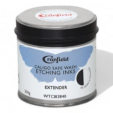 Cranfield EcoClean Etching Ink - 250gm Tin, Extender Included! Safely Washable,