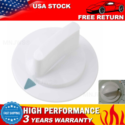 #ad #ad Dryer Timer Knob Assembly Part For GE Hotpoint White D Shaft Replacement $6.30