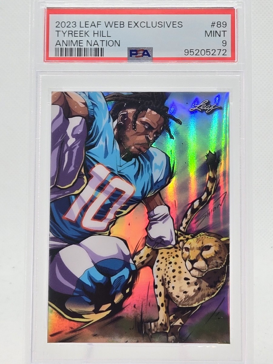 2023 Leaf Web Exclusives ANIME NATION Tyreek Hill /279 #89 2023 Leaf Web Exclusives ANIME NATION Tyreek Hill /279 #89