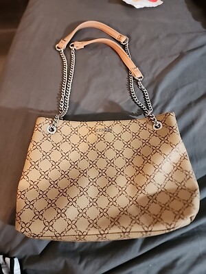 Nine West Endellion Shoulder Bag Chain Link Snap Close