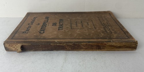 (1941) Catalogo ricambi cingolato trattore diesel CAT Caterpillar D6 2H3248 - 2H8966 - Foto 2 di 18