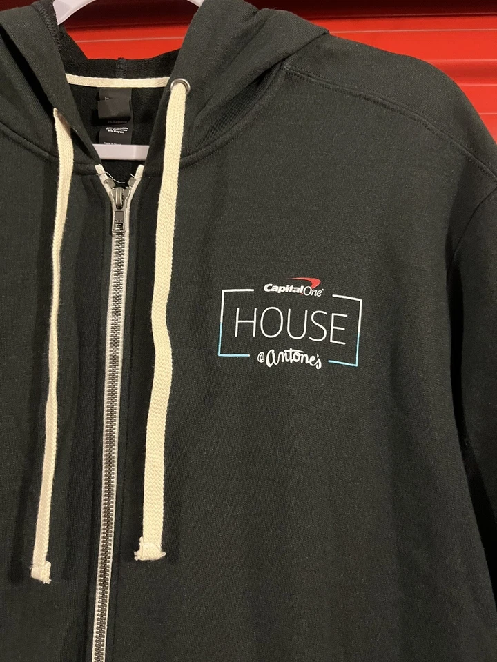 SXSW Capital One House Antones Austin Full Zip Hoodie Size XL Home Of The Blues - Image 3 of 4