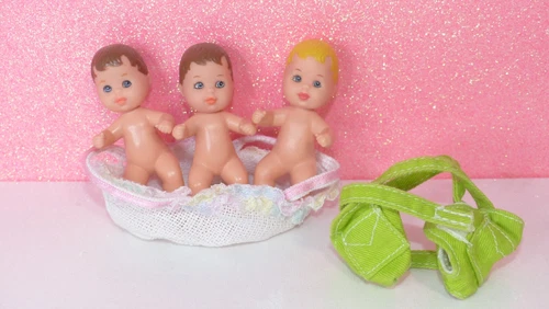 BARBIE POUPÉE DOLL N° 20334 BABY COOLSITTER TEEN SKIPPER SISTER MATTEL 1998