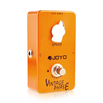 JOYO Vintage Phase Pedal Re-Creates Classic Phaser Sounds for Electric Guitar