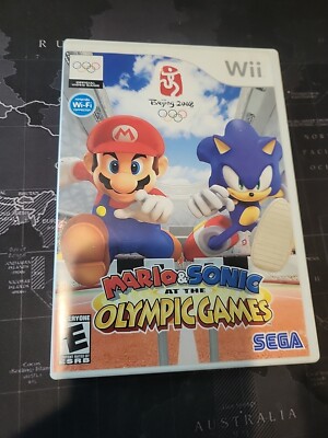 Mario & Sonic At The Olympic Games Beijing 2008 (Nintendo Wii) - No Manual