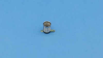 Klein-Fassung  E10 Lötfahnen für Kleinspannung, Metall