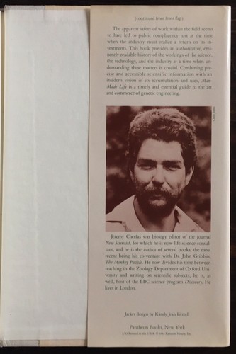 MAN MADE LIFE by Jeremy Cherfas, Very good hardcover - Foto 3 di 8