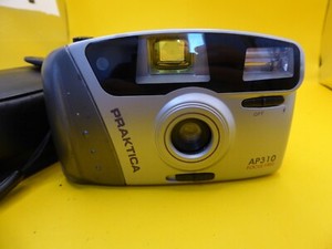Praktica AP310 Focus Free Compact 35mm Film Camera - Good Condition with Case