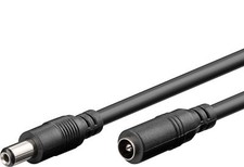 Goobay Cavo Prolunga DC 2.1 mm 10m Nero