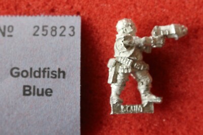 Games Workshop Necromunda Underhive Scum mit Plasmapistole WH40K 40K 1995 GW