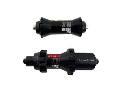 DT Swiss 370 Straight Pull Rennrad Nabensatz - 11 Gang - Felgenbremse