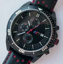 BMW Motorsport M1 M2 M4 M5 M6 M Power Racing GTR Car Accessory Chronograph Watch