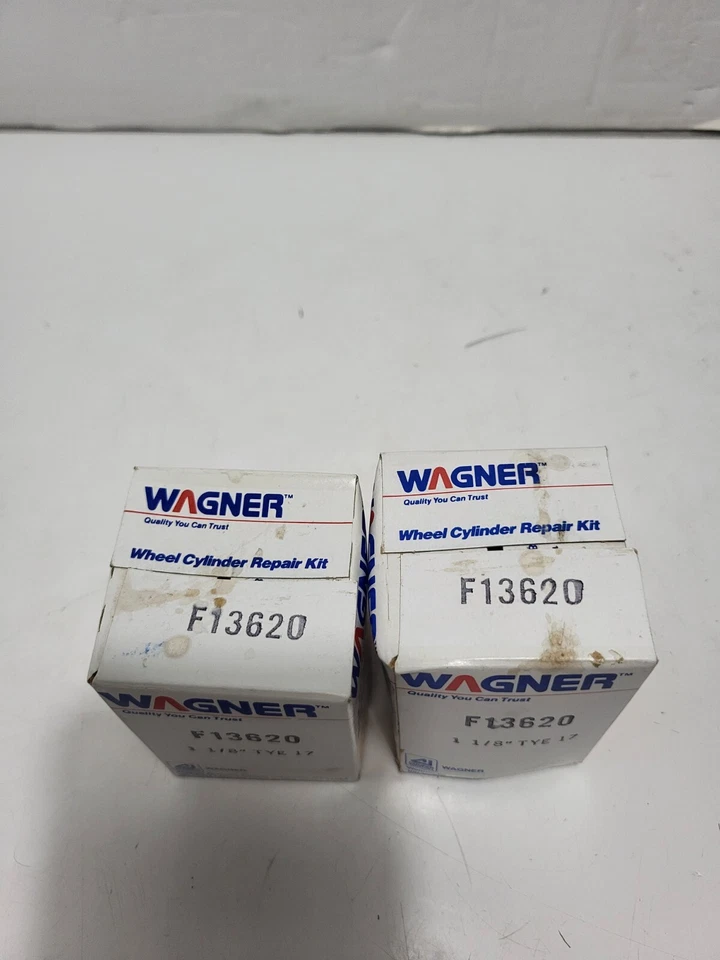 Kit de reparación de cilindro de rueda delantera hidráulica Wagner F13620 Ford/Mercury 1949-60 lote 2 Foto 2 de 4