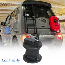 10L 2.6Gallon Fuel Tank Pack Mounting Bracket Gas Container Jerry Can Lock SUV