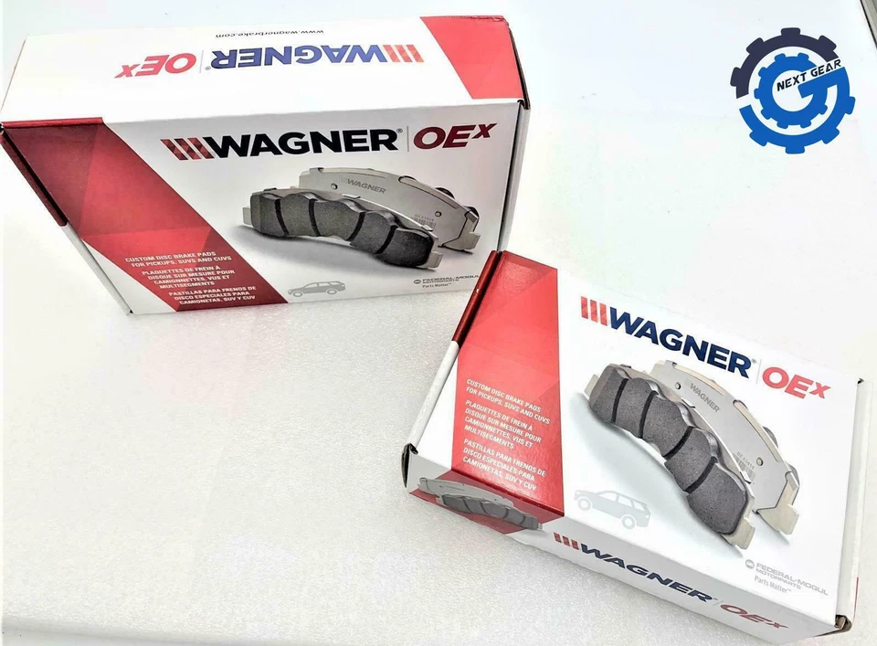 OEX1056 Nuevo OEM Wagner Cerámica Pastilla de Freno Delantera Chrysler Dodge 05-22 con Herrajes Foto 2 de 3