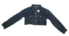 PrettyLittleThing Jacket Womens UK 12 US 8 Bl...