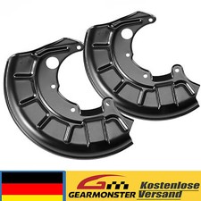 2X Bremsankerblech Abdeckblech Ankerblech Vorne FÜR VW GOLF 2 3 4 1H 1G Jetta II