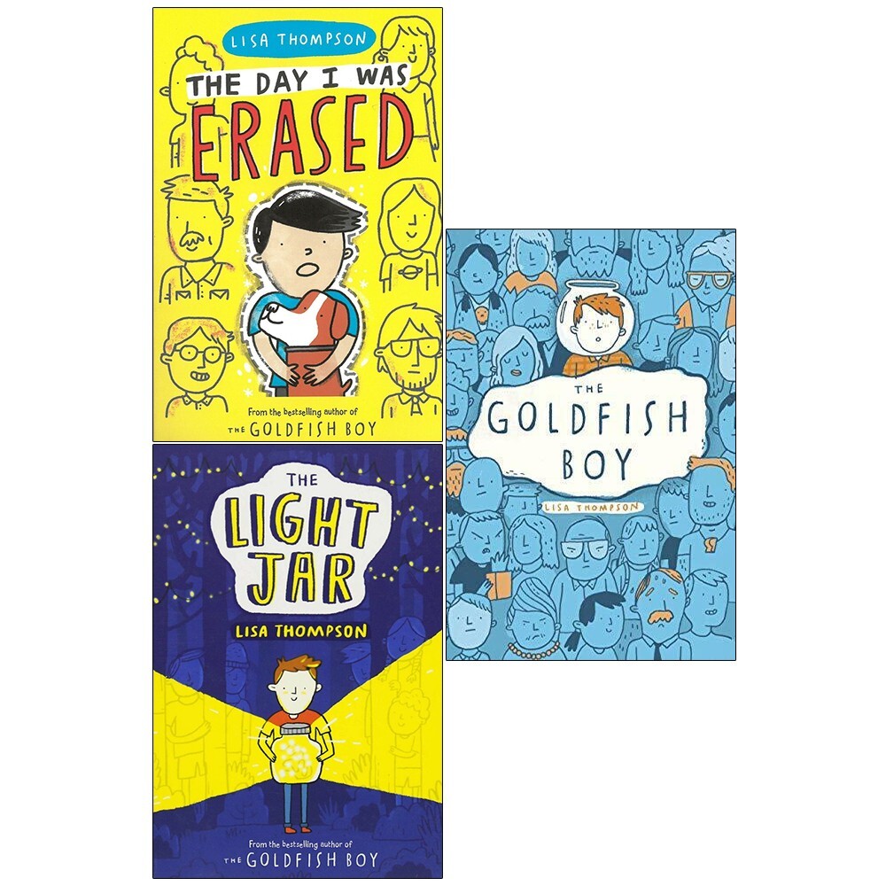 Lisa Thompson Collection 3 Books Set The Day I Was Erased, The Light Jar New