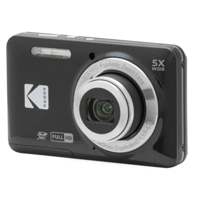 Kodak PIXPRO FZ55ブラック【動作確認済】32GB SDカード付き Kodak PixPro FZ55 Digital Camera - Black With 32GB SD Card and