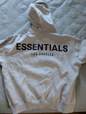 Fear Of God Essentials Los Angeles 3M Pullover Hoodie | eBay