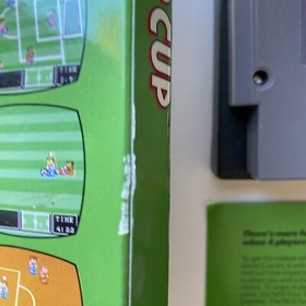 NES CiB Nintendo World Cup Soccer Futbol (Nintendo, 1990)