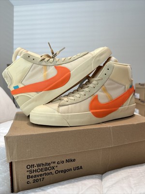 Pantera Derecho Si Size 10.5 - Nike Blazer Mid x OFF-WHITE All Hallows Eve 2018 for sale  online | eBay