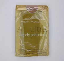 Silkies Ultra Shapely Perfection Pantyhose Size Large Nude New
