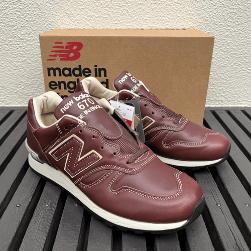 US 8.5 Genuine Domestic Full Grain New Balance M670BRN UK Made US8