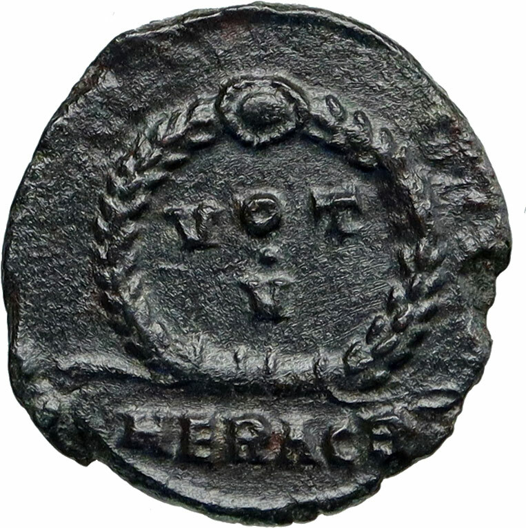 JOVIAN Authentic Ancient 363AD Genuine Original Roman Coin VOT V