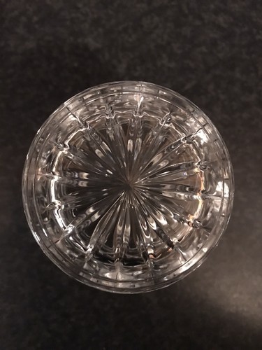 2 Large Crystal Tumbler Glasses New Heavy Items - Picture 8 of 9