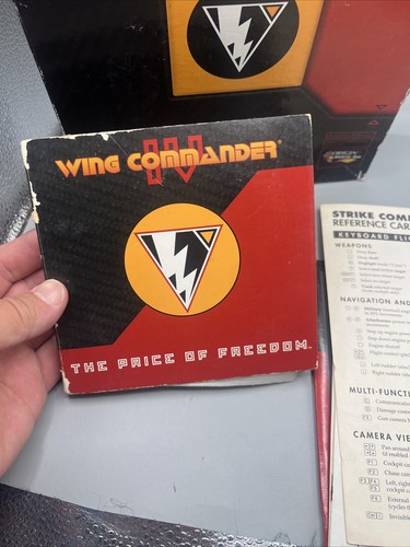 Wing Commander IV: The Price of Freedom (PC, 1996) big box Manual Included - Picture 8 of 24