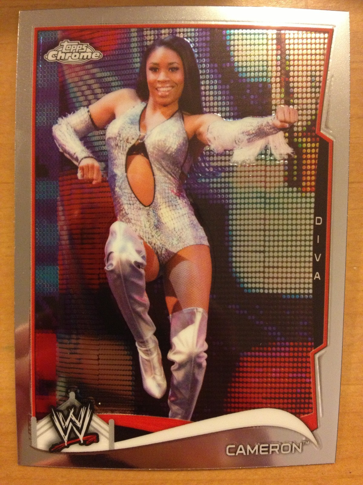 2014 Topps WWE Chrome #10 Cameron NrMint-Mint
