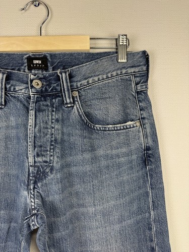 EDWIN ED-55 Blue Denim Regular Tapered Comfort Button Fly Jeans 30/32 - 第 8/21 張圖片