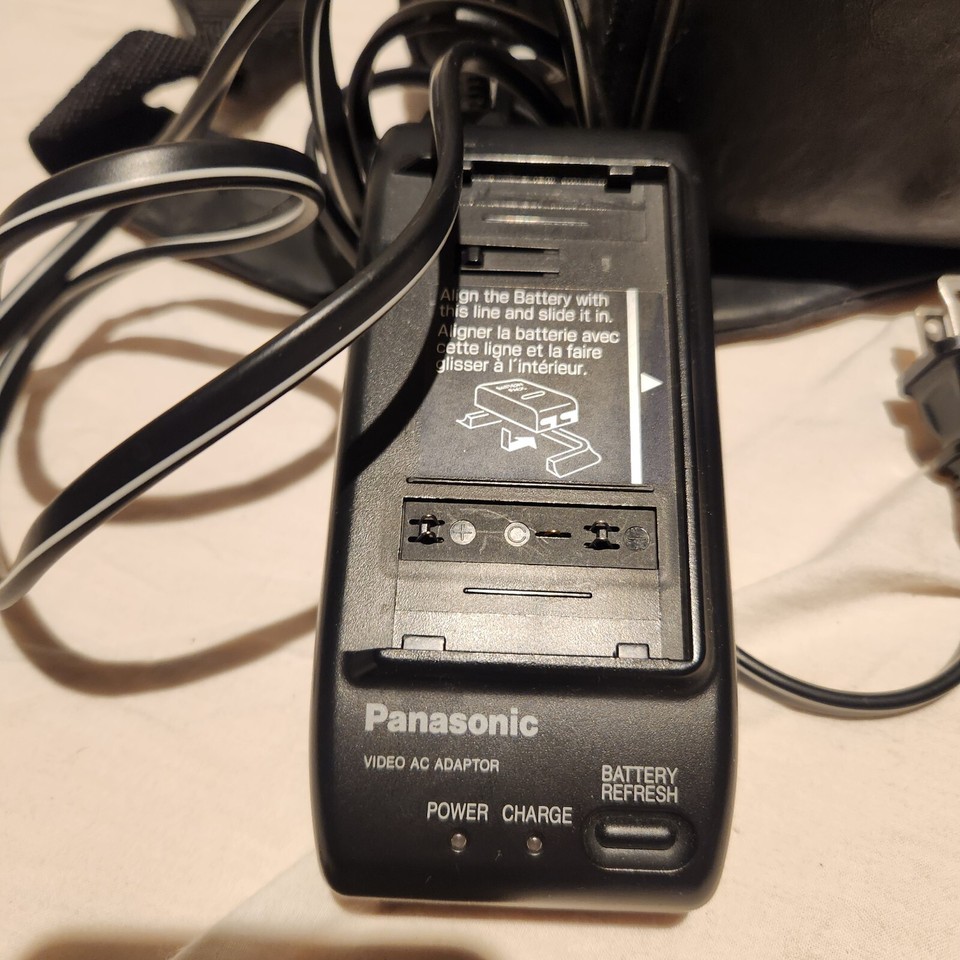 Av Out Cable For Camera Working Panasonic Palmcorder PV-D407 VHS-C Tape Camcorder. New Battery... Vhs-c Camcorder - Foto 11