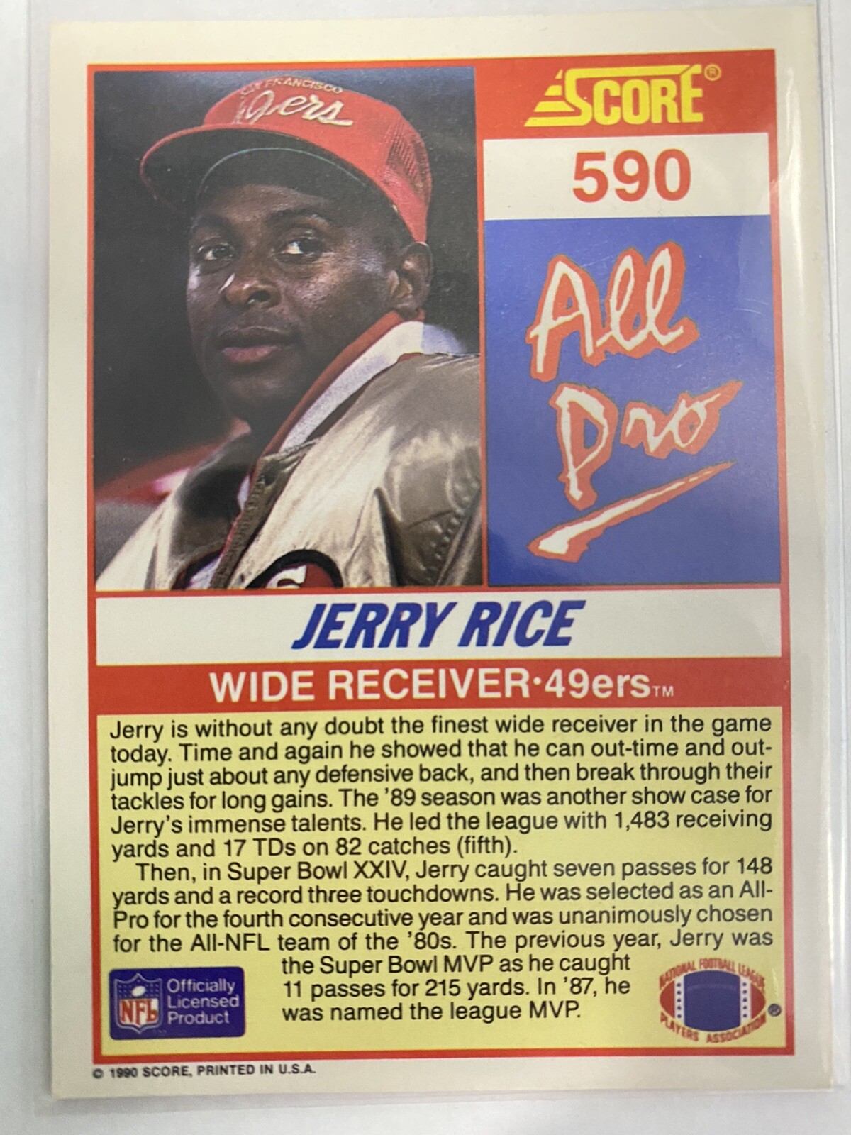 1990+Score++23590+Jerry+Rice for sale online eBay