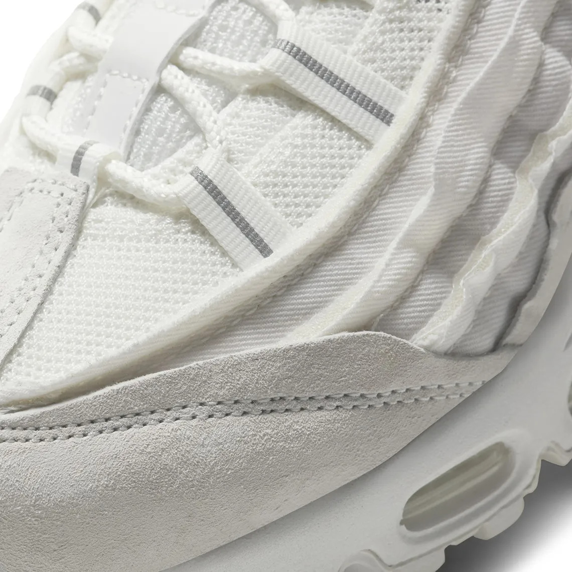 Nike x COMME des GARCONS CDG Air Max 95 White UK 4 5 9 10 US CU8406-100 New image 4