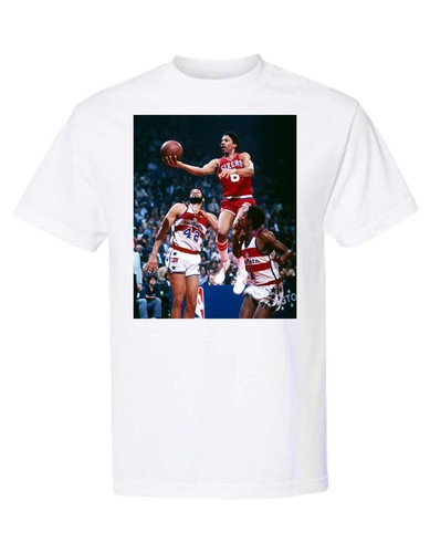 Adidas Julius Erving #6 Warm Up Shirt SizeXXL Philadelphia 76ers 