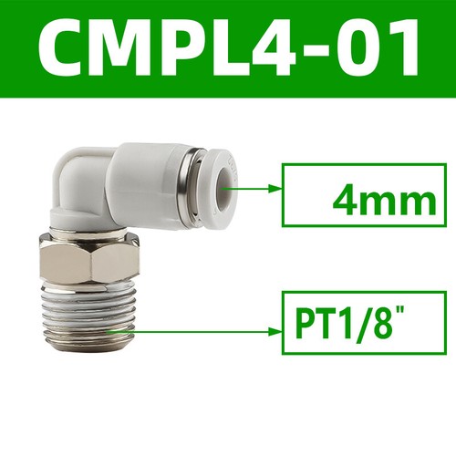 Pneumatic Speed Control Throttle Valve Quick Connect Air Flow Controller Fitting - Picture 21 of 26