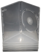 Standard Clear 1-Disc DVD 14mm Premium Replacement Movie Storage Shell Cases 5PK